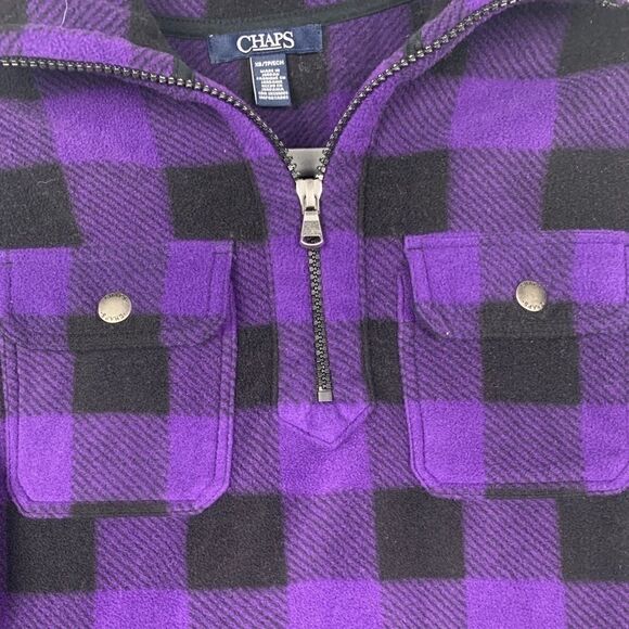 CHAPS Plaid Sweater - Picture 3 of 7